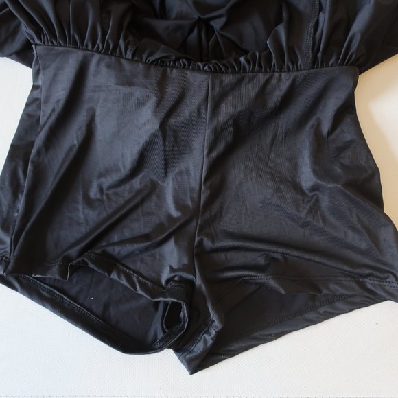 GOODTIME USA LACE RACERBACK ASYMMETRIC DRESS M * - Picture 15 of 15